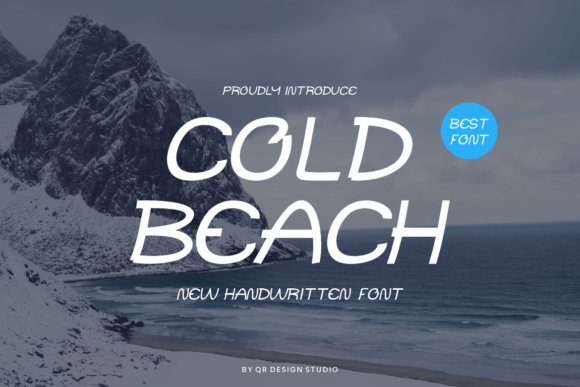 Bold Editorial Statements with the Cold Beach Font