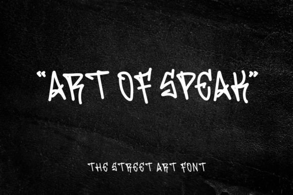 Bold Street Art Font That Makes Handmade Products Pop