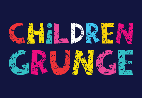 Children Grunge: A Playful Font for Campaign Creators