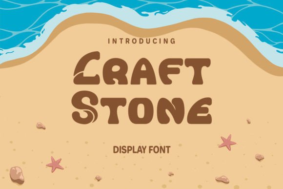 Craftstone Font Brings Playful Warmth to Web Layouts