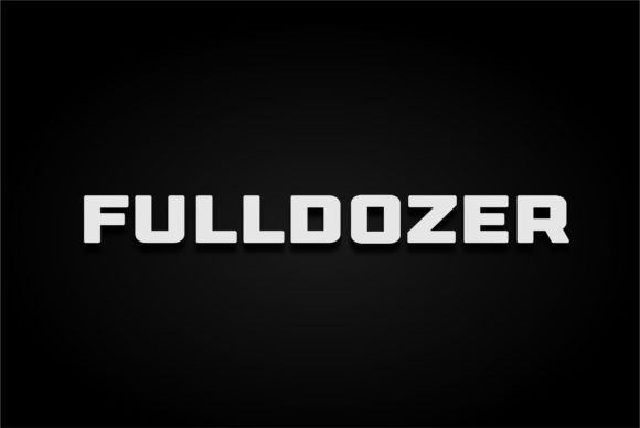 Fulldozer: The Bold Display Font That Commands Attention