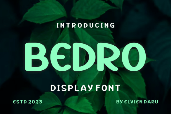 How Bedro Display Font Transformed My Small Brand