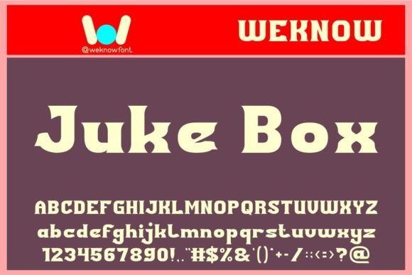 Juke Box: A Display Serif Font That Commands Campaign Attention