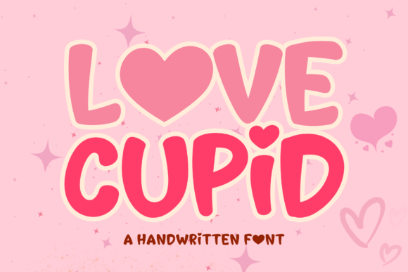 Love Cupid: A Handwritten Display Font for Maker Projects