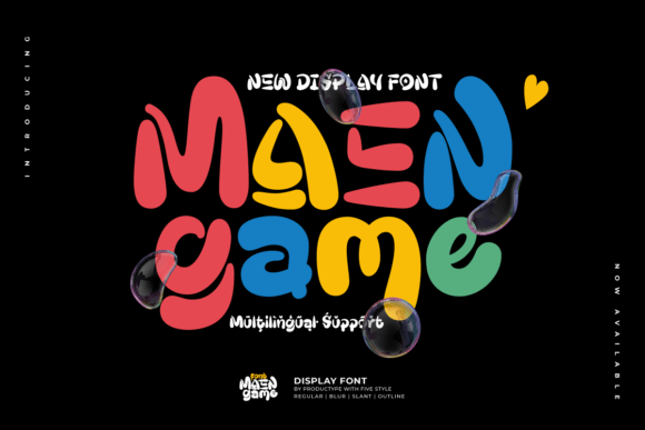 Maengame Display Font: A Working Designer’s Take