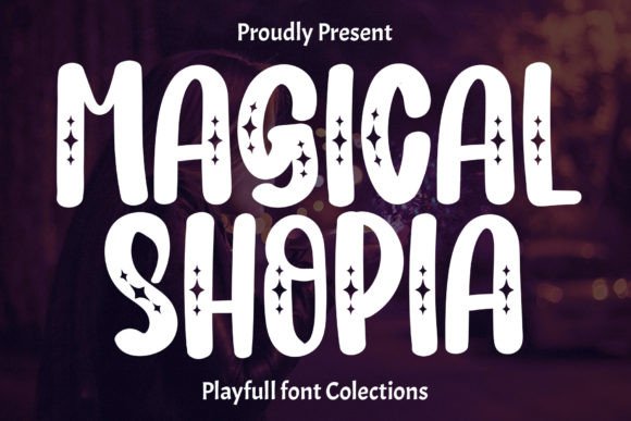 Magical Shopia: A Handwritten Font That Transforms Products