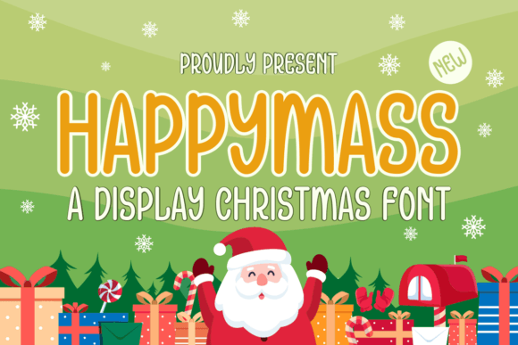 Make Your Brand Feel Like Christmas with Happymass Font