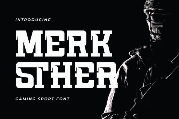 Merksther Brings Bold Energy to Editorial Display Type