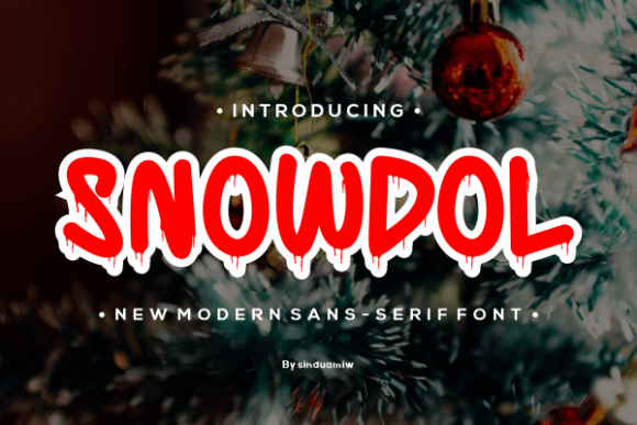 Snowdol: A Display Font That Transforms Editorial Design