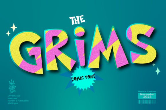 Why The Grims Display Font Captures Audience Attention